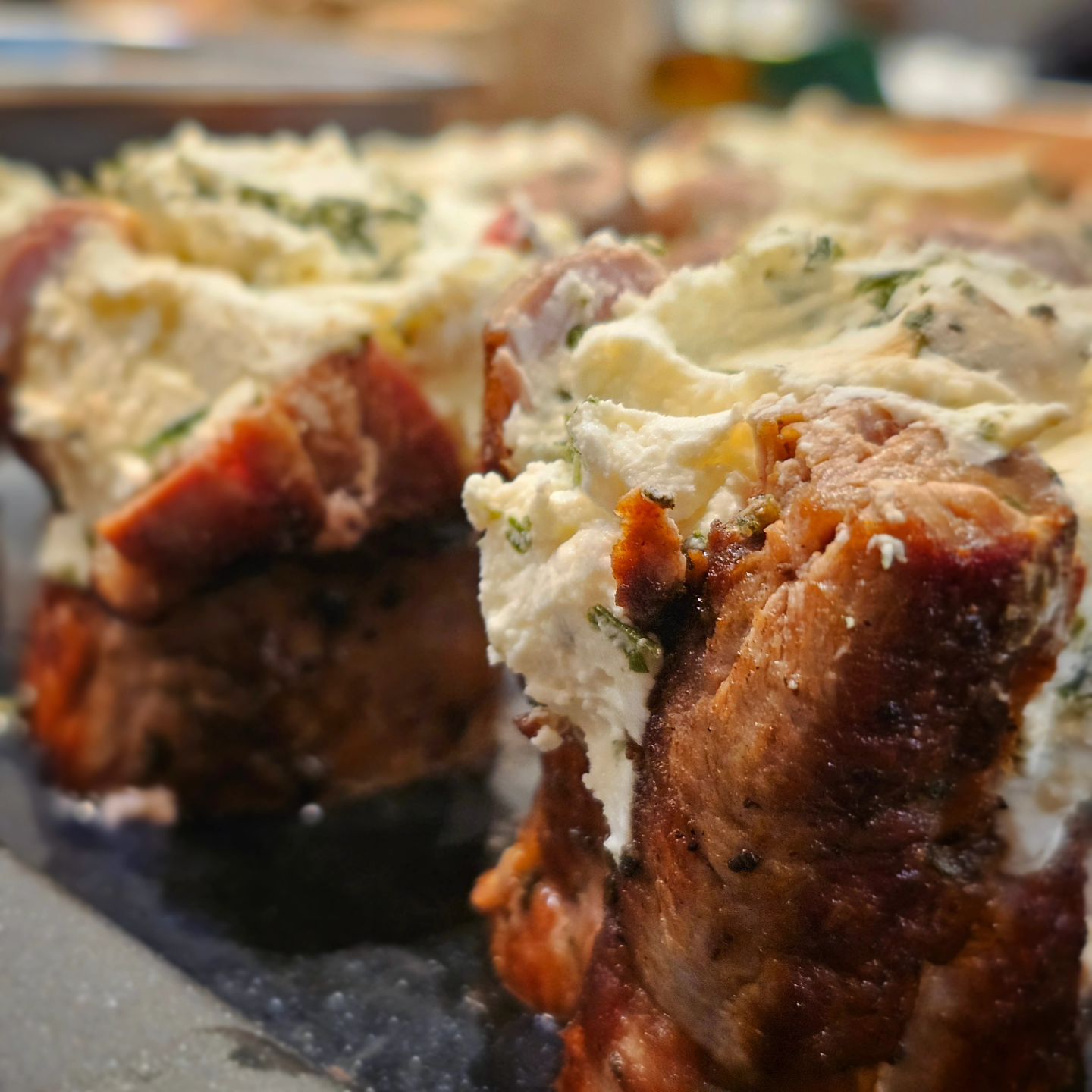 Pork and cream cheese crowns in the making • The Cook in the North chef ...