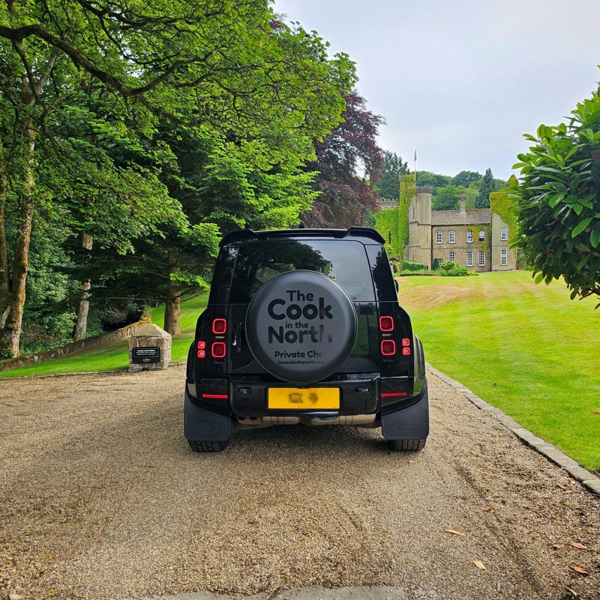 cook in the north car at carr hall castle drive logo cook in the north car at carr hall castle drive logo