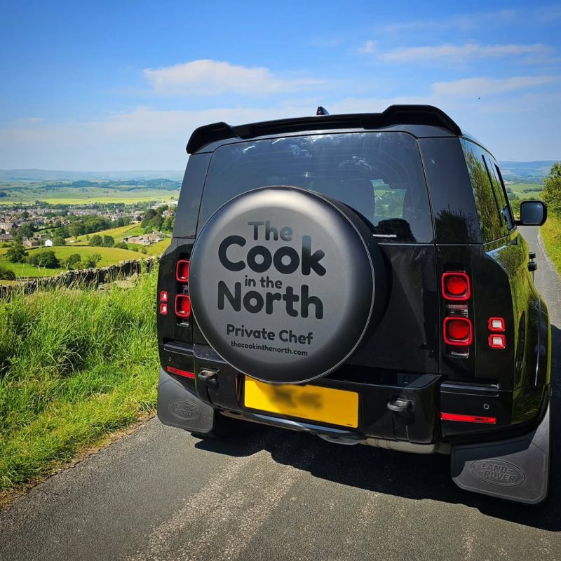 cook in the north car with wheel cover
