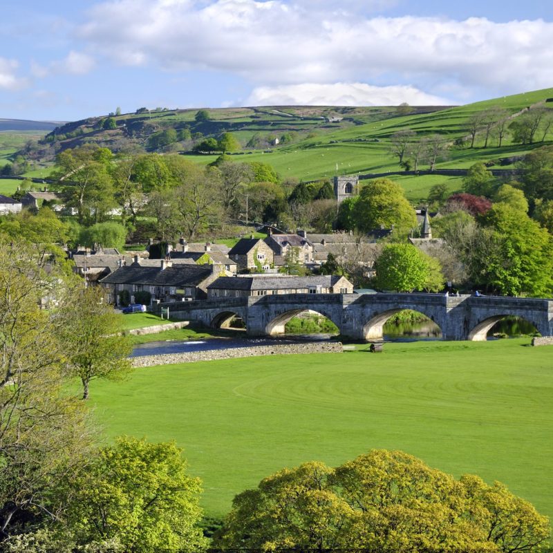 photo of burnsall in the yorkshire dales