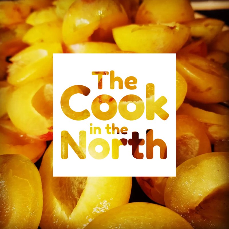 the cook in the north logo on yellow plums